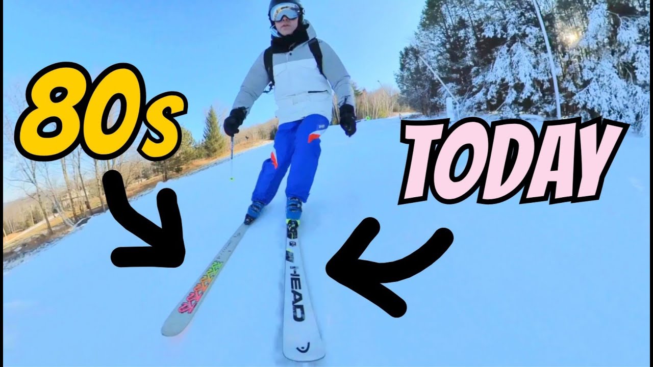 Un ski des années 80 est-il meilleur que les skis d'aujourd'hui ?