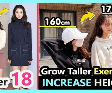 [100% Effective] INCREASE HEIGHT AFTER AGE 18 | Grow Taller 3-5-7 CM | Exercises \u0026 Stretches
