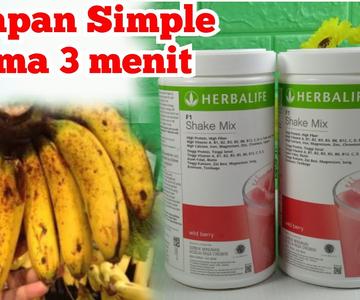 Un moyen facile de préparer un mélange de fruits Herbalife