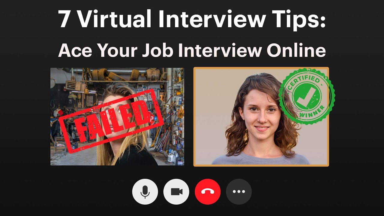 7 Virtual Interview Tips: Ace Your Job Interview Online