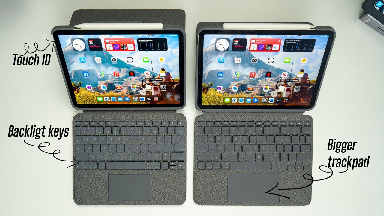 Best iPad Air 4 Keyboard? Logitech Combo Touch vs Folio Touch
