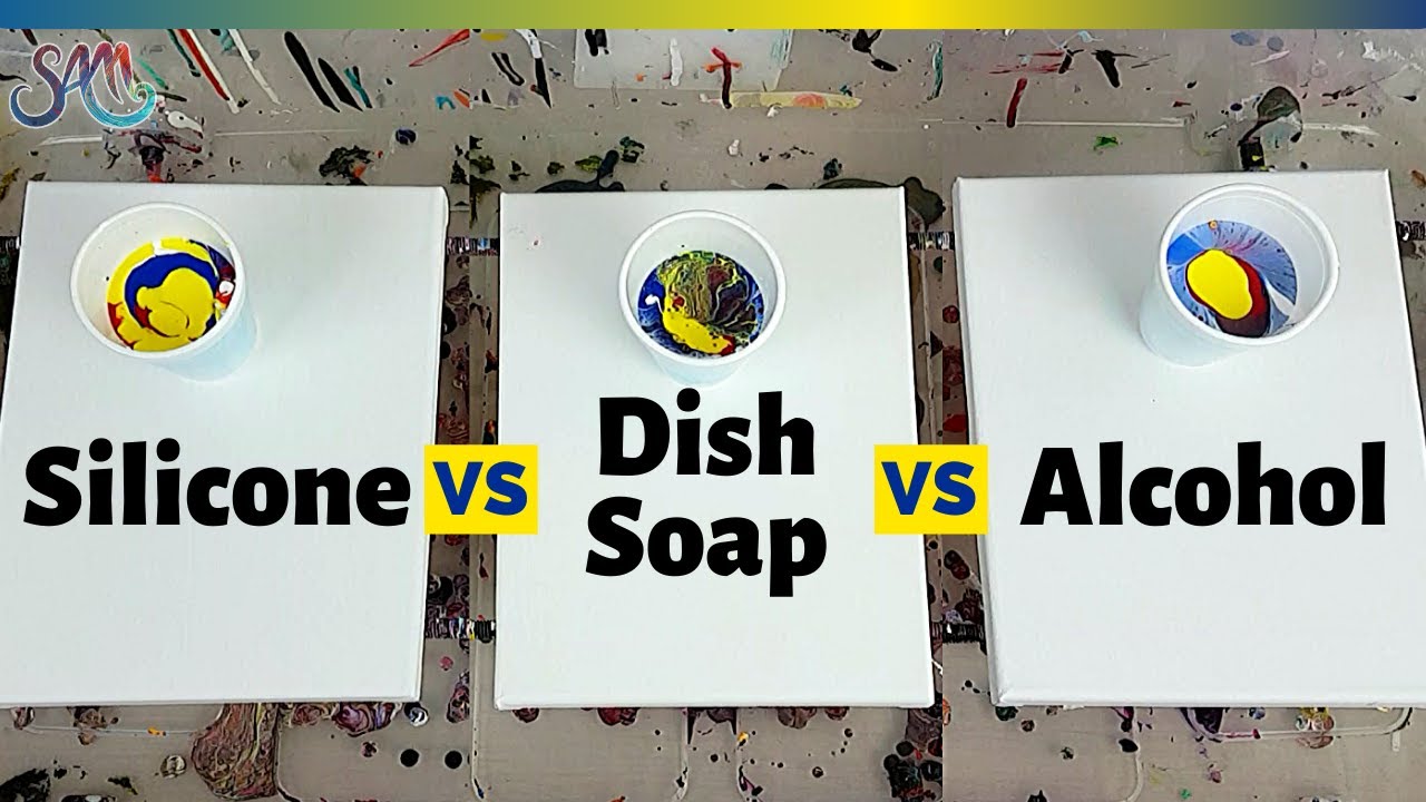 Cellules de coulée en acrylique: silicone vs savon à vaisselle vs alcool - Meilleures cellules ???🤔🤓