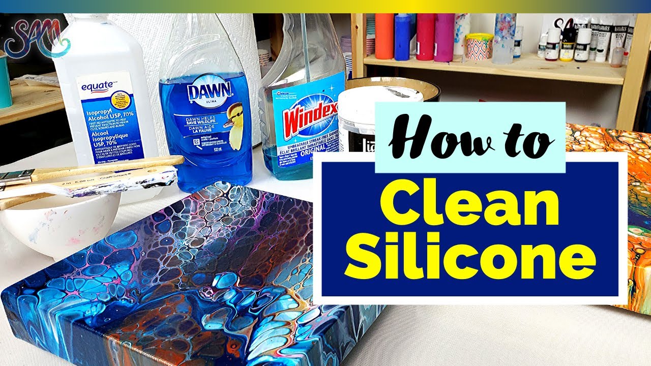 Comment nettoyer le SILICONE de l'acrylique Pour | Trucs et astuces sur la préparation du vernis et de la résine