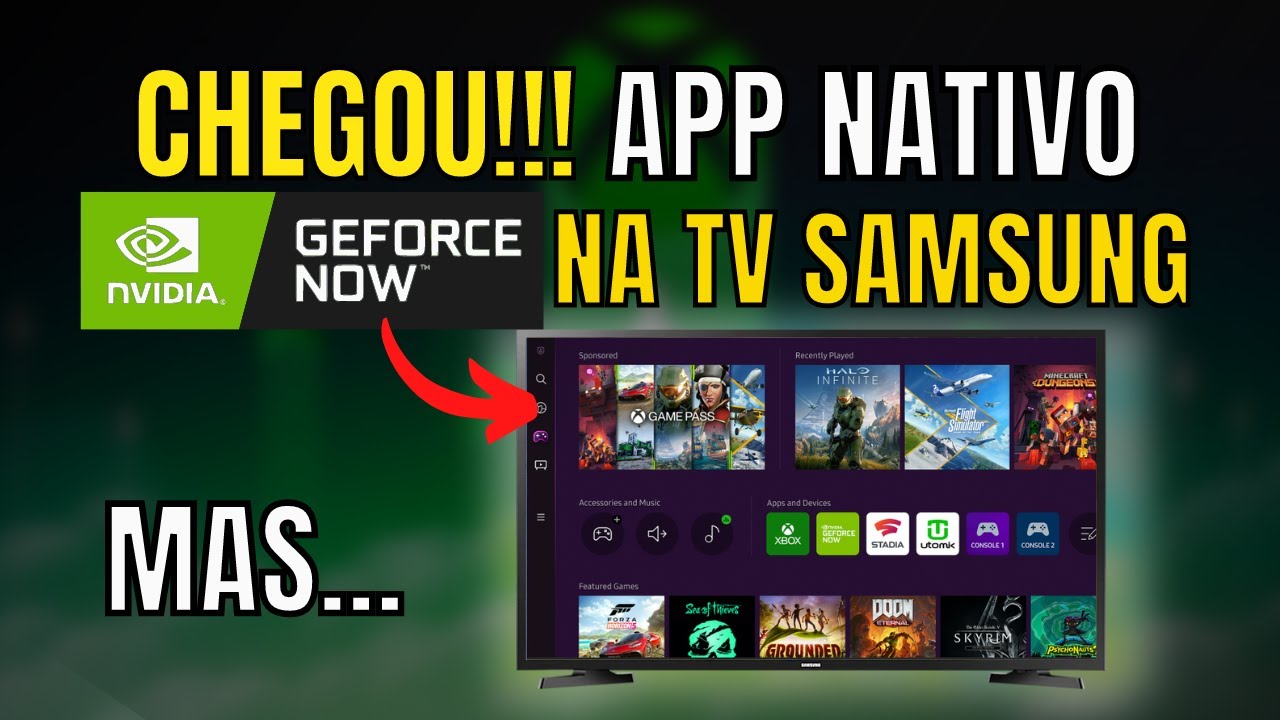 HAS ARRIVED!!! GEFORCE NOW with native APP on SAMSUNG TV, BUT... ''F'' to the FREE PLAN