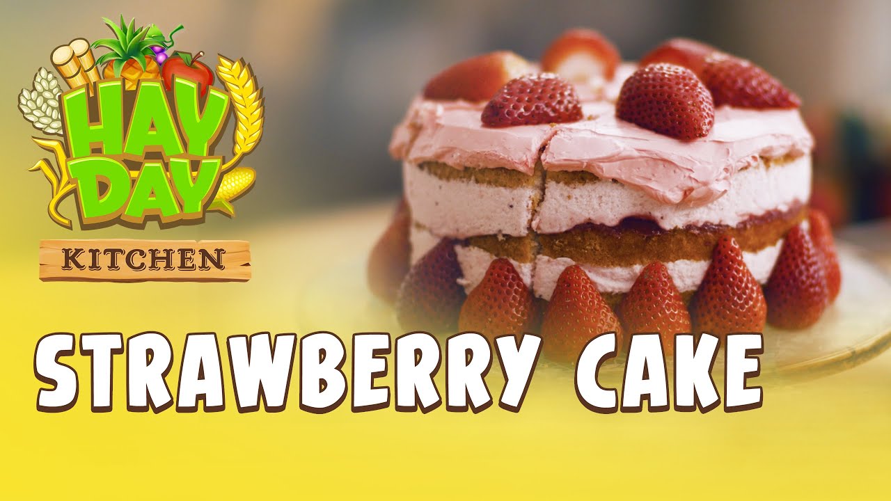 Hay Day Kitchen: gâteau aux fraises ! 🍓 🍰