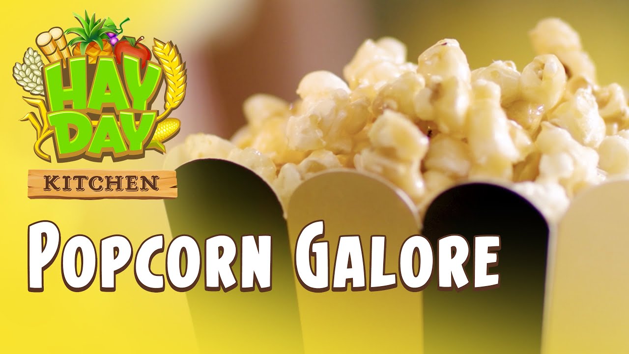 Hay Day Kitchen: Pop-corn ! 🍿🍫🍯