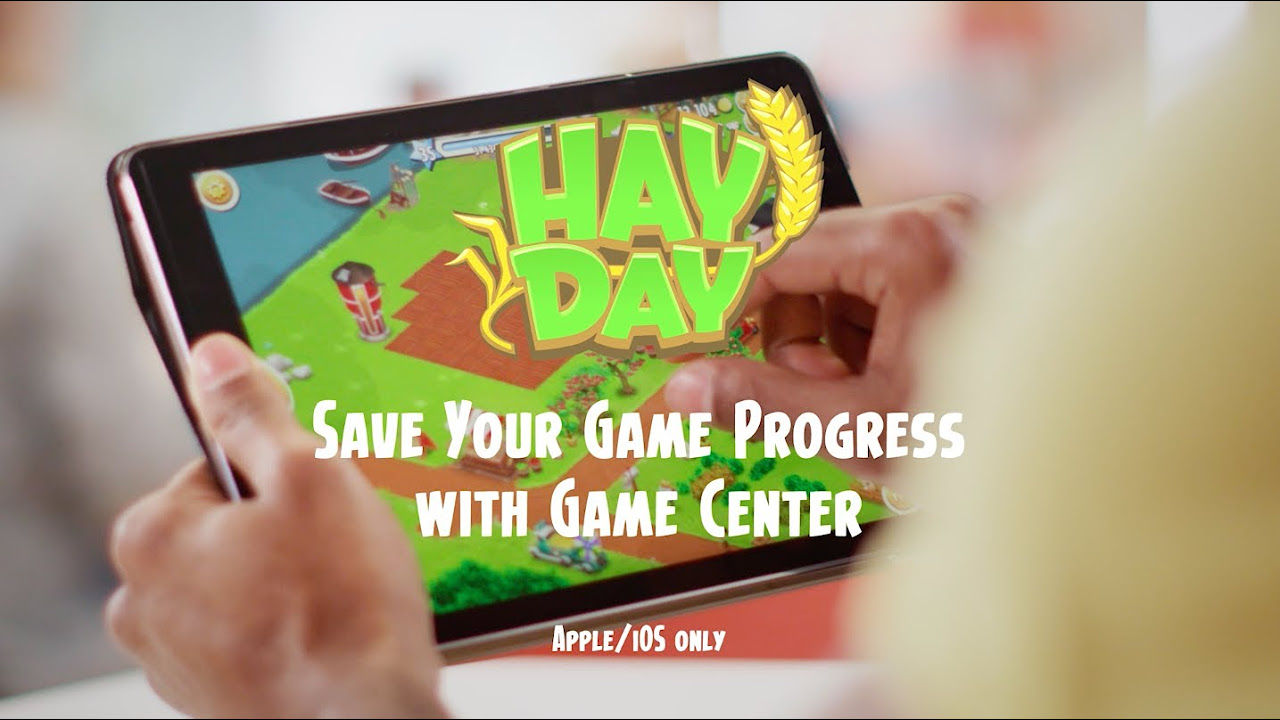 Hay Day: Save your Game Progress with Game Center (iOS7-9 only)