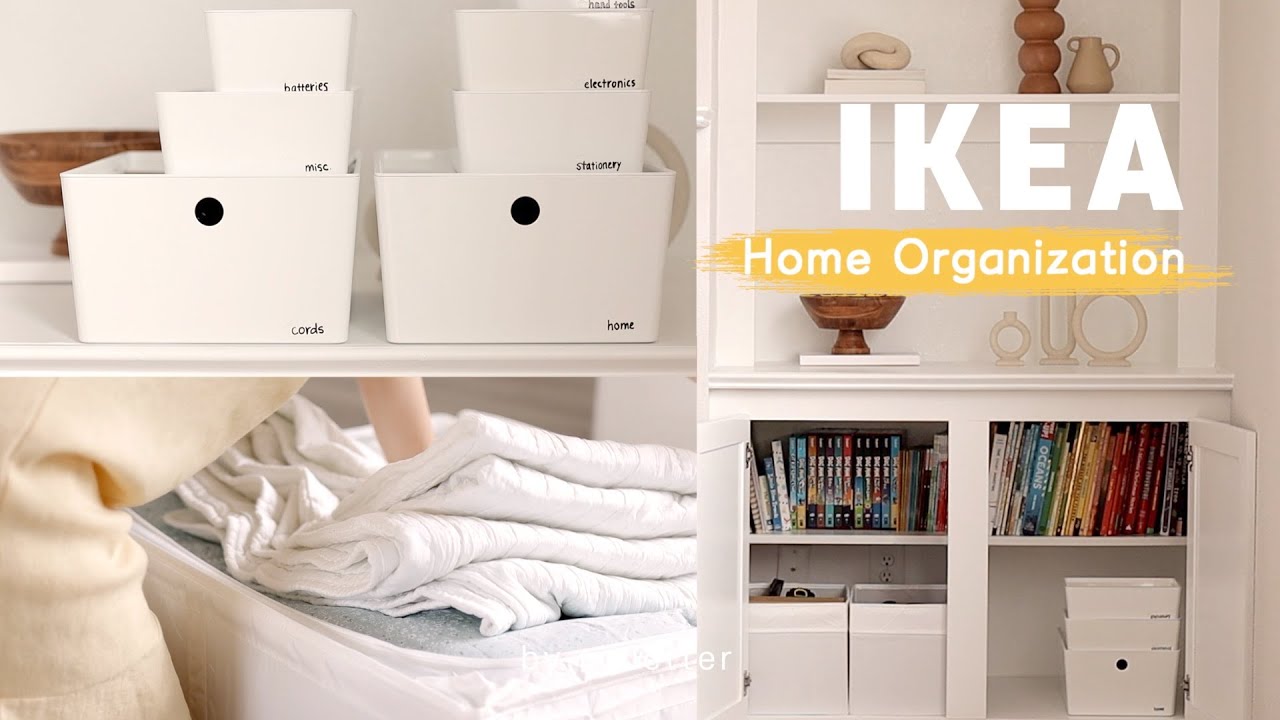 IKEA Home Organization/Comment organiser et ranger proprement votre maison
