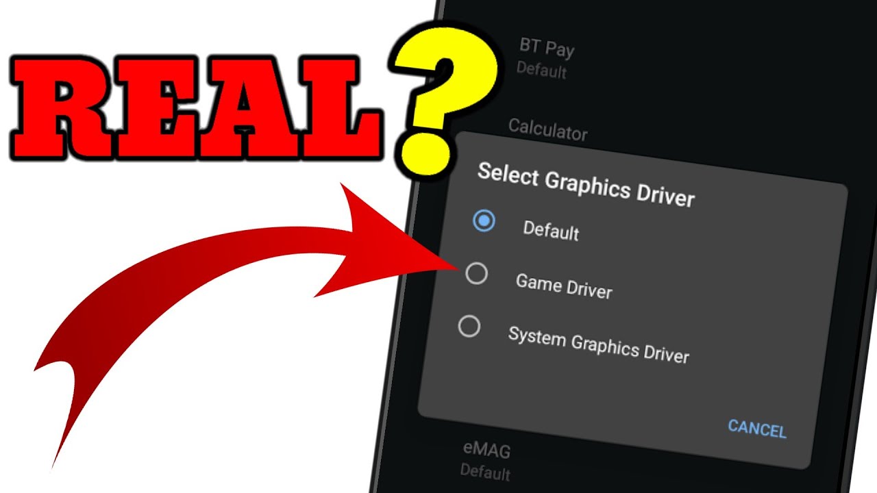 KITA BAHAS❗ game driver vs system graphics driver android