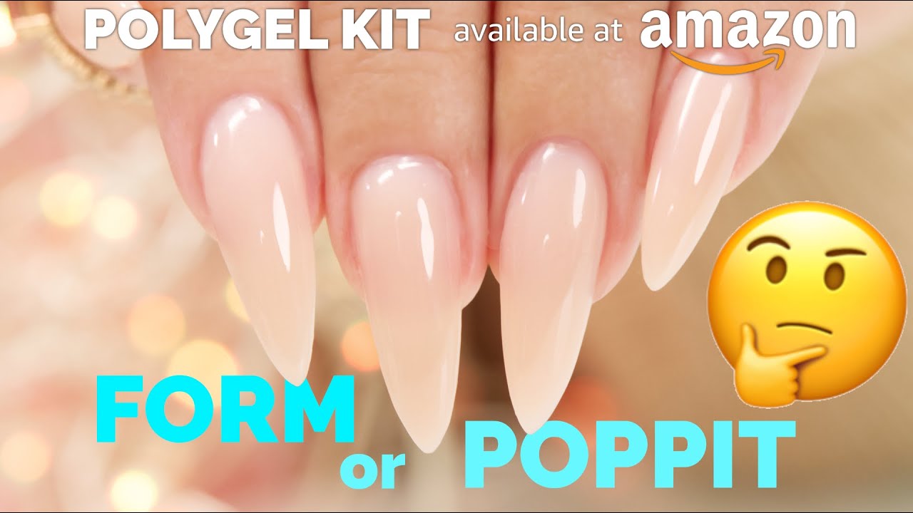 PolyGel (which is Hybrid Gel) with Dual Forms/Poppits and Paper Forms