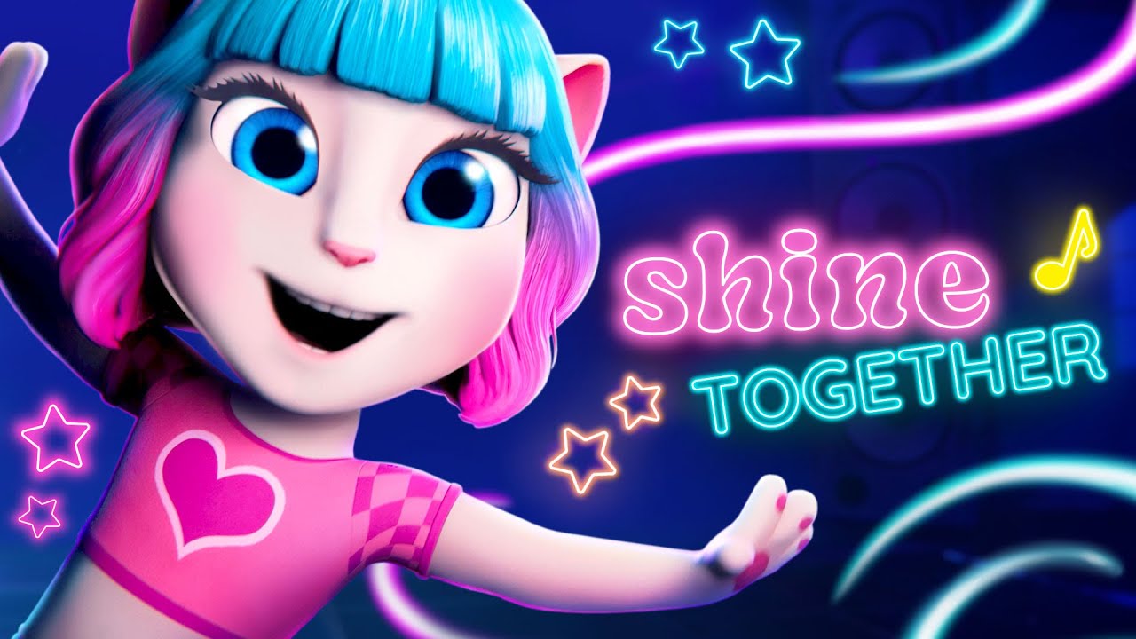 ✨🎵 Shine Together OFFICIAL MUSIC VIDEO 🎵✨ Talking Angela