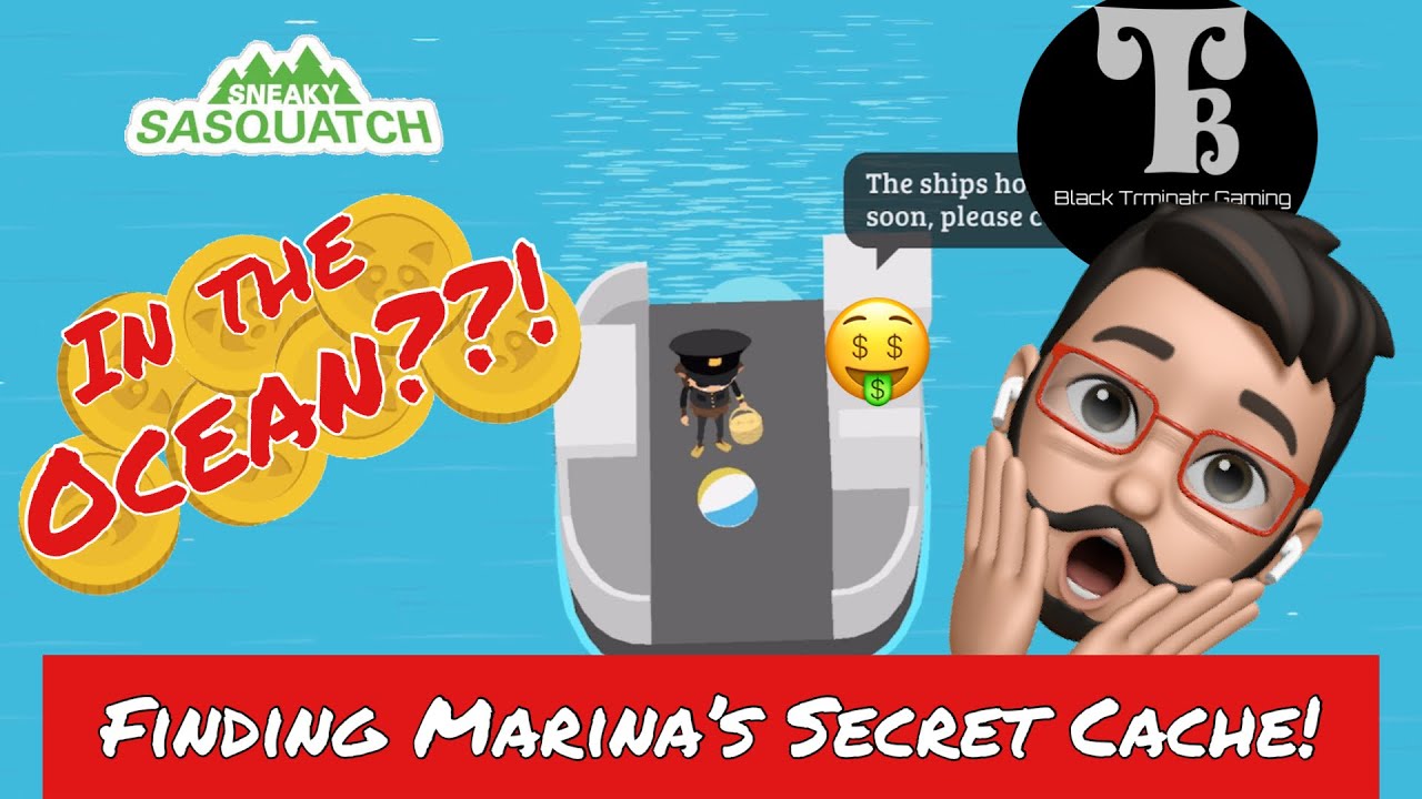 Sneaky Sasquatch: Marina's Toughest Secret Cache