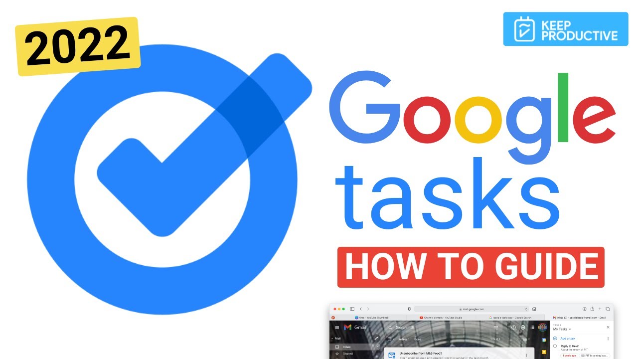 Tâches Google : Guide de démarrage (2022)