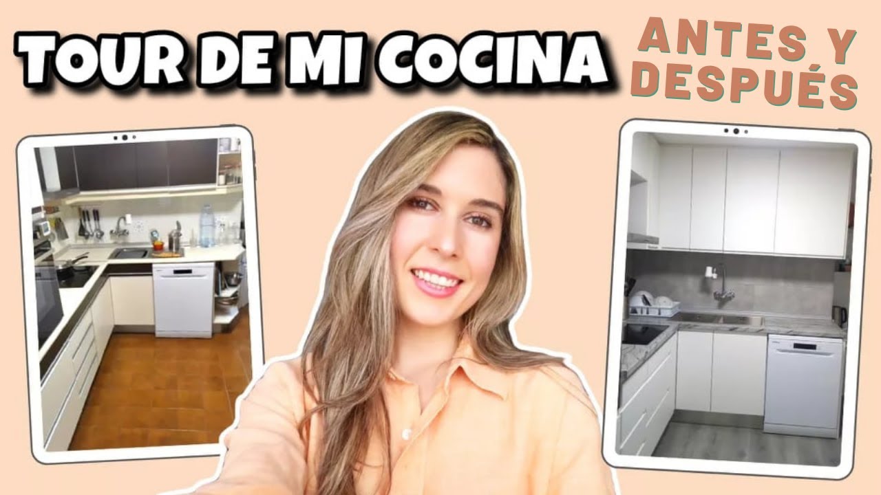 TOUR DE MI COCINA + MI DESPENSA ANTICÁNDIDA SALUDABLE I Reforma de la cocina (antes y después)