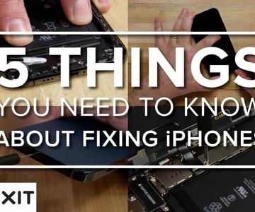 5 choses à savoir sur la réparation des iPhone