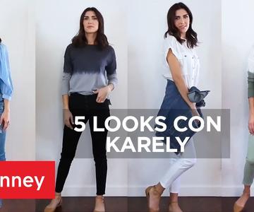 5 Looks Casuales Creados por Karely con la Nueva Colección de a.n.a | JCP en Español