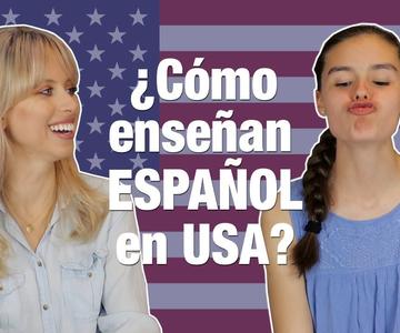 ¿Cómo enseñan español en USA? | Superholly