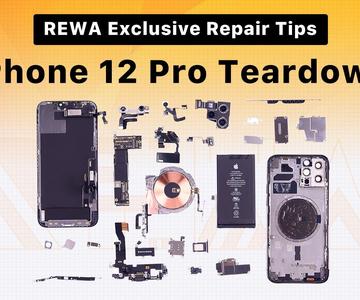 Conseils de démontage détaillés pour l'iPhone 12 Pro pour les techniciens d'atelier de réparation