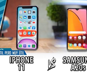iPhone 11 VS Samsung A20 | Confrontation inutile mais très utile | Top Pulso