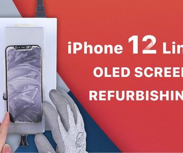 Solution de remise à neuf de l'écran OLED de la gamme iPhone 12 par REWA