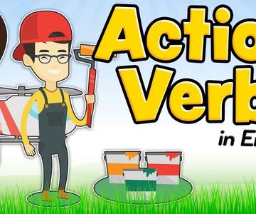 Verbes d'action en anglais pour les enfants et les débutants (Action verbs)