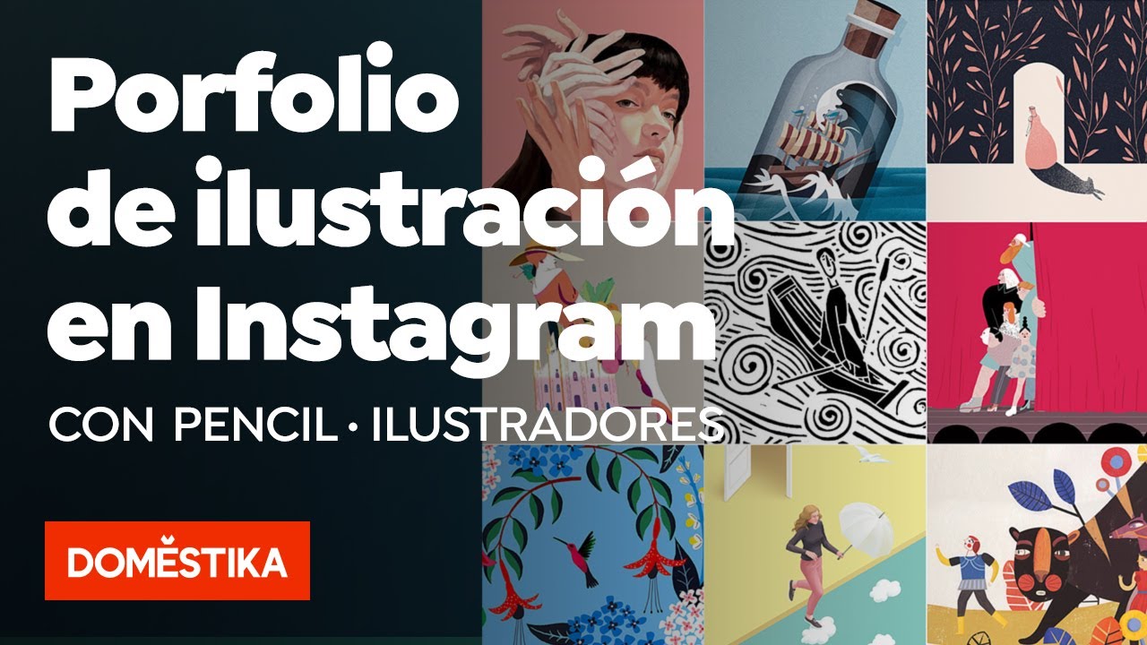 Creación de un porfolio de ilustración en Instagram - Curso online Pencil Ilustradores - Domestika