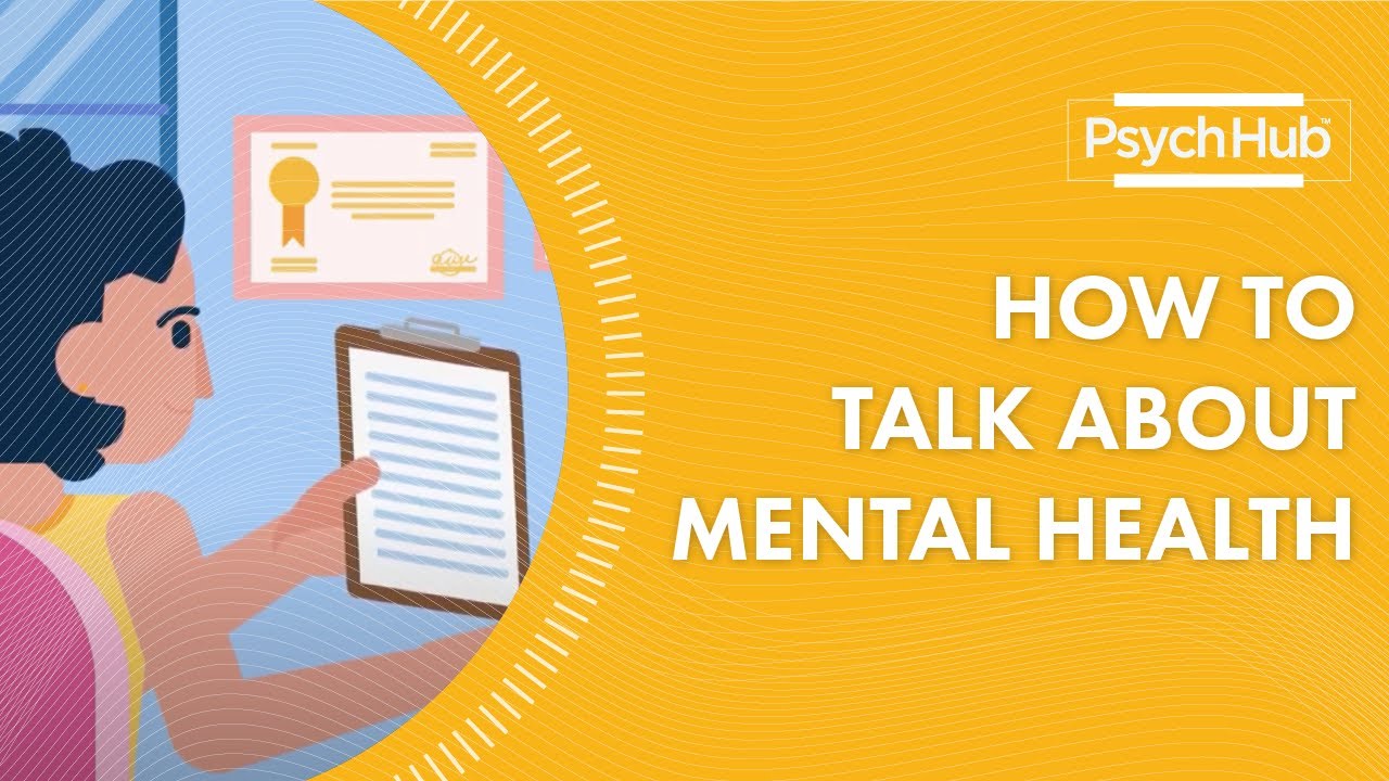 How to Talk About Mental Health