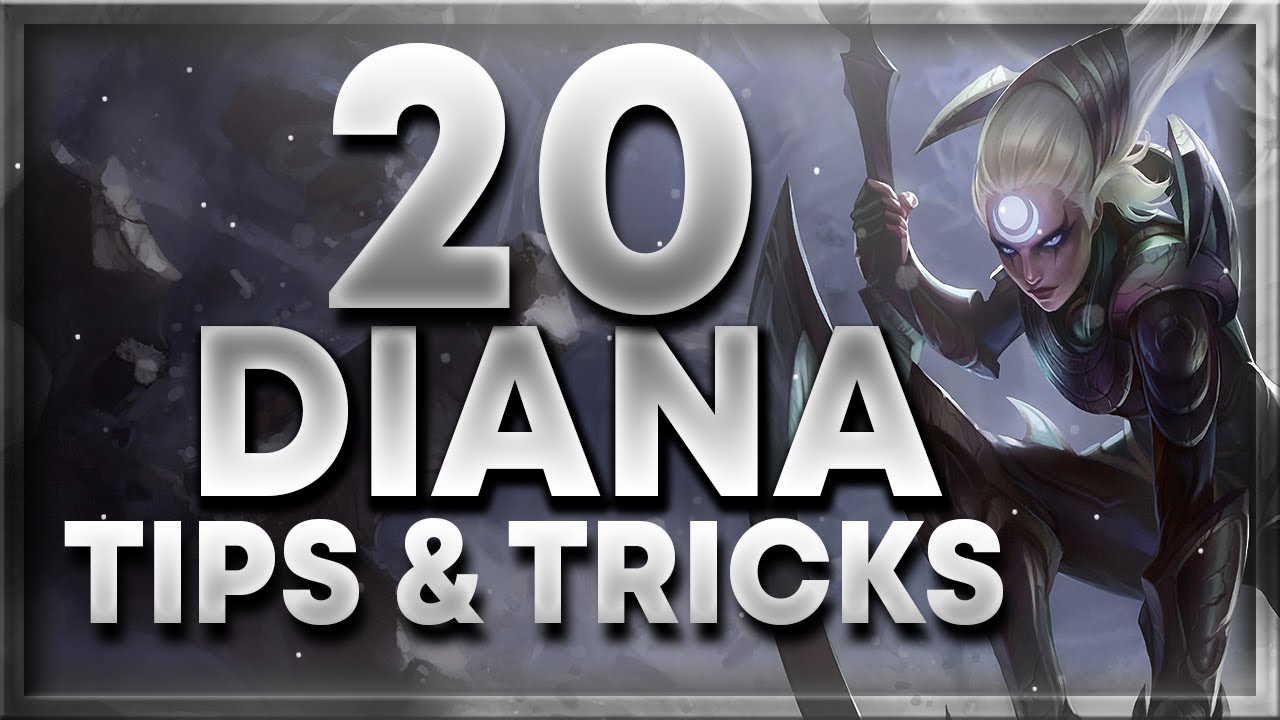 20 Diana Tips \u0026 Tricks 🧐 - (S13 Diana Guide)