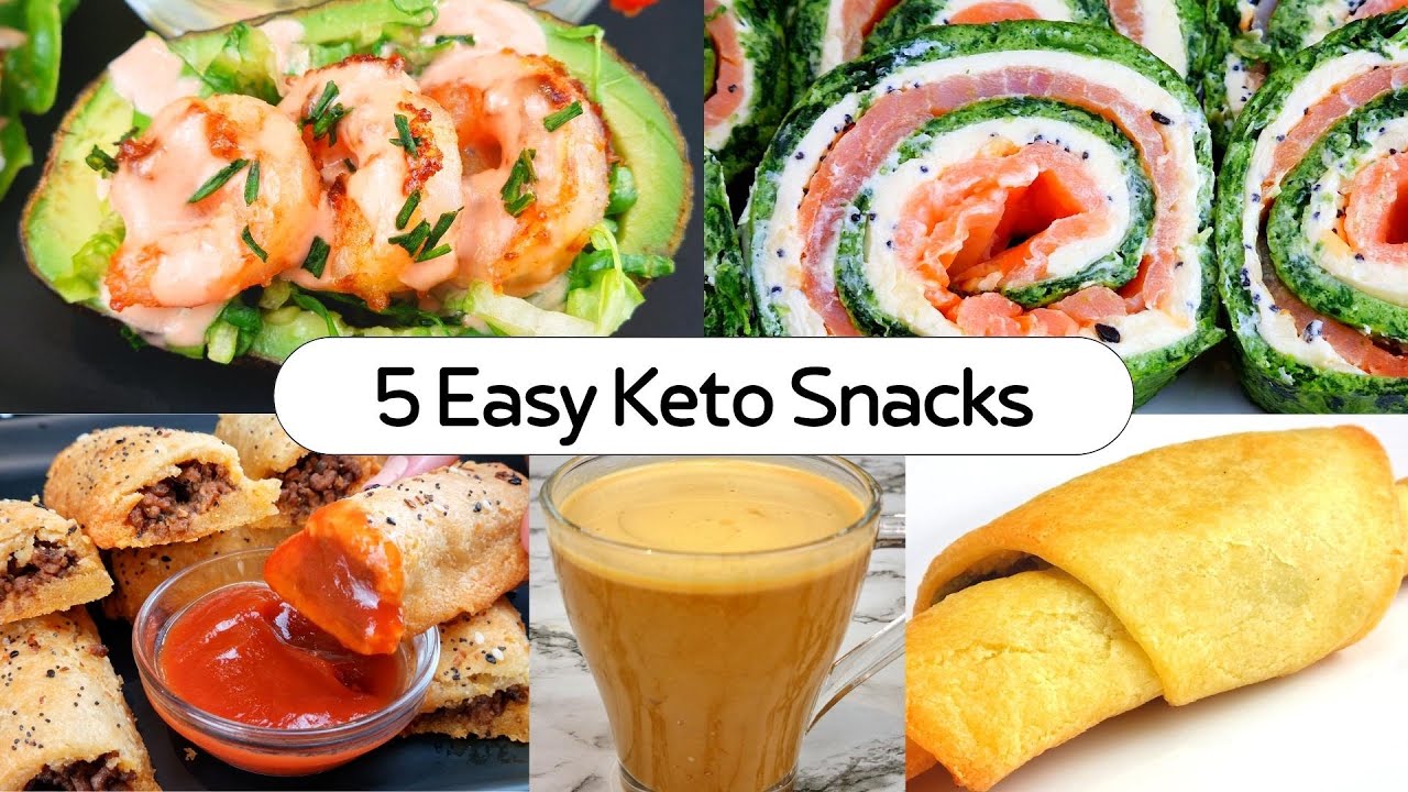 5 Easy Keto Snack Ideas to help you Lose Weight