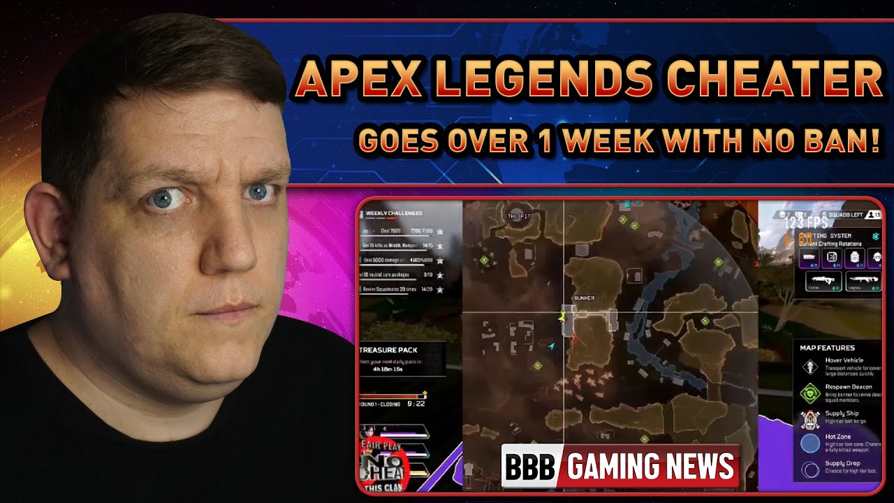 Apex Legends CHEATER streams rage hacking for over a week without ban? - BBB Gaming News