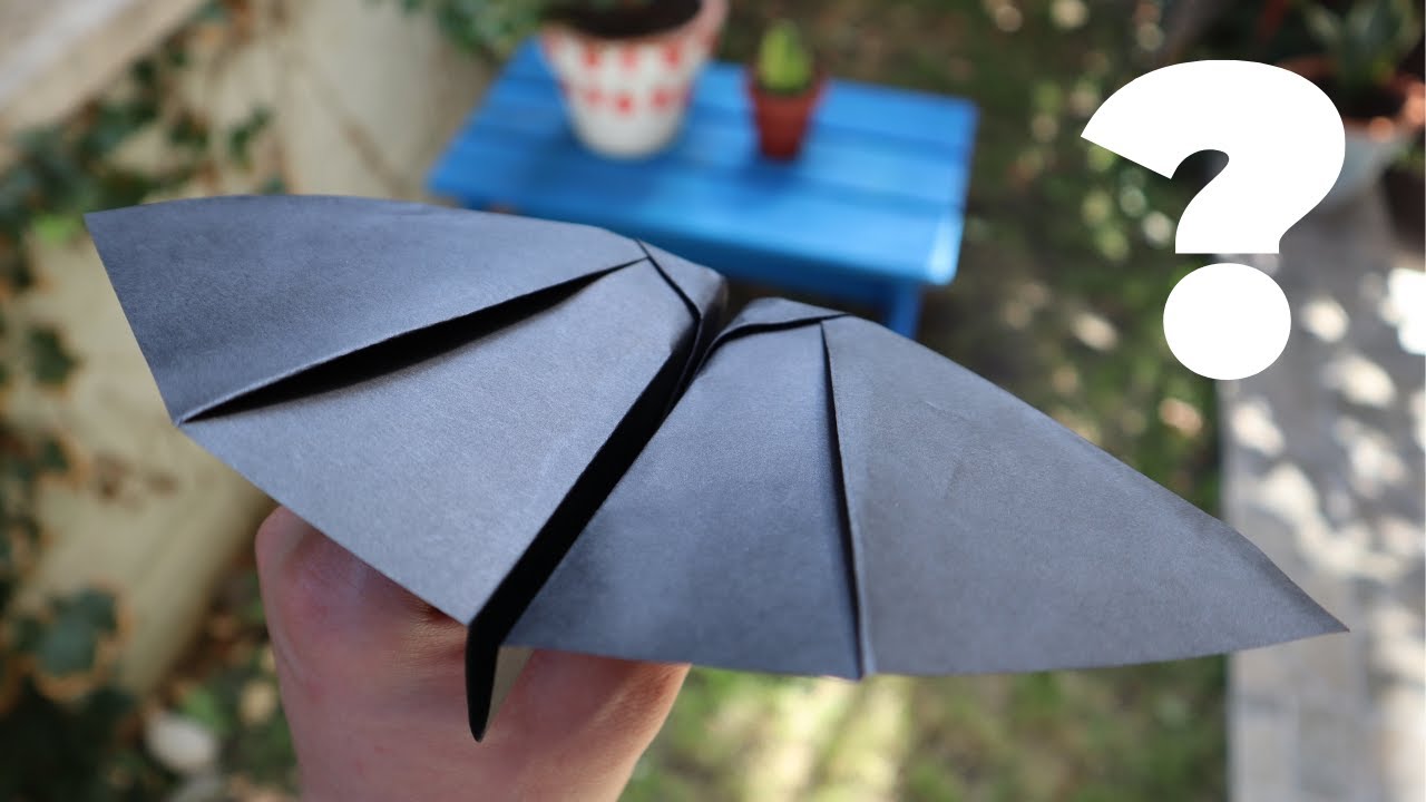 Bat Plane - Comment faire un avion en papier comme une chauve-souris (2021)