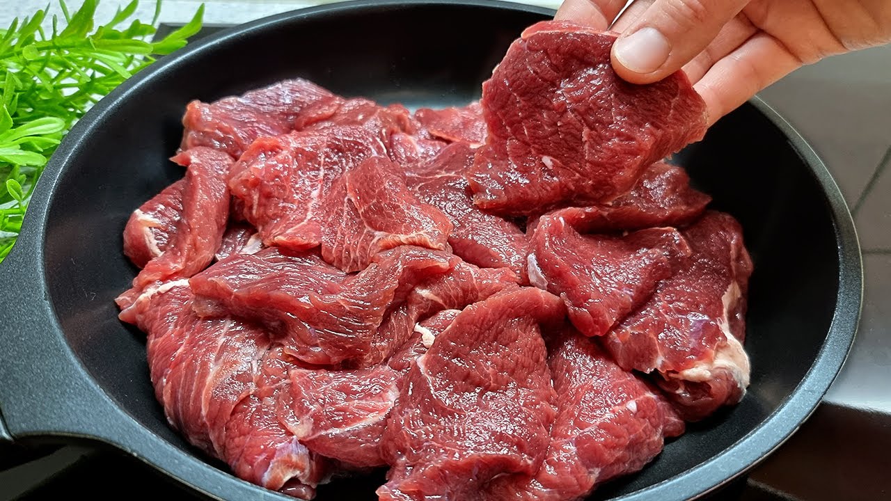 Bœuf tendre en 5 minutes ! Secret chinois pour adoucir le boeuf le plus dur
