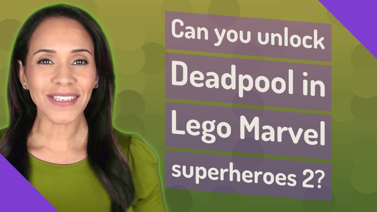 Can you unlock Deadpool in Lego Marvel superheroes 2?