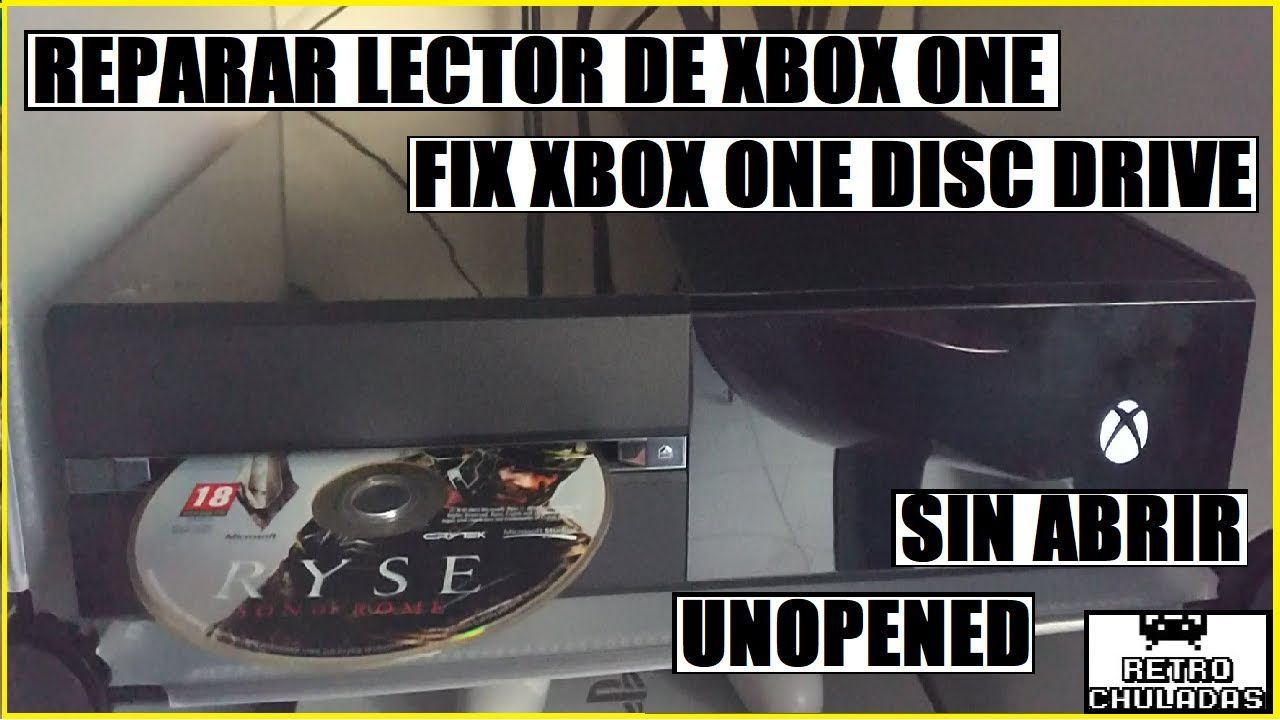 Como arreglar el lector de Xbox One sin abrir la consola 💿