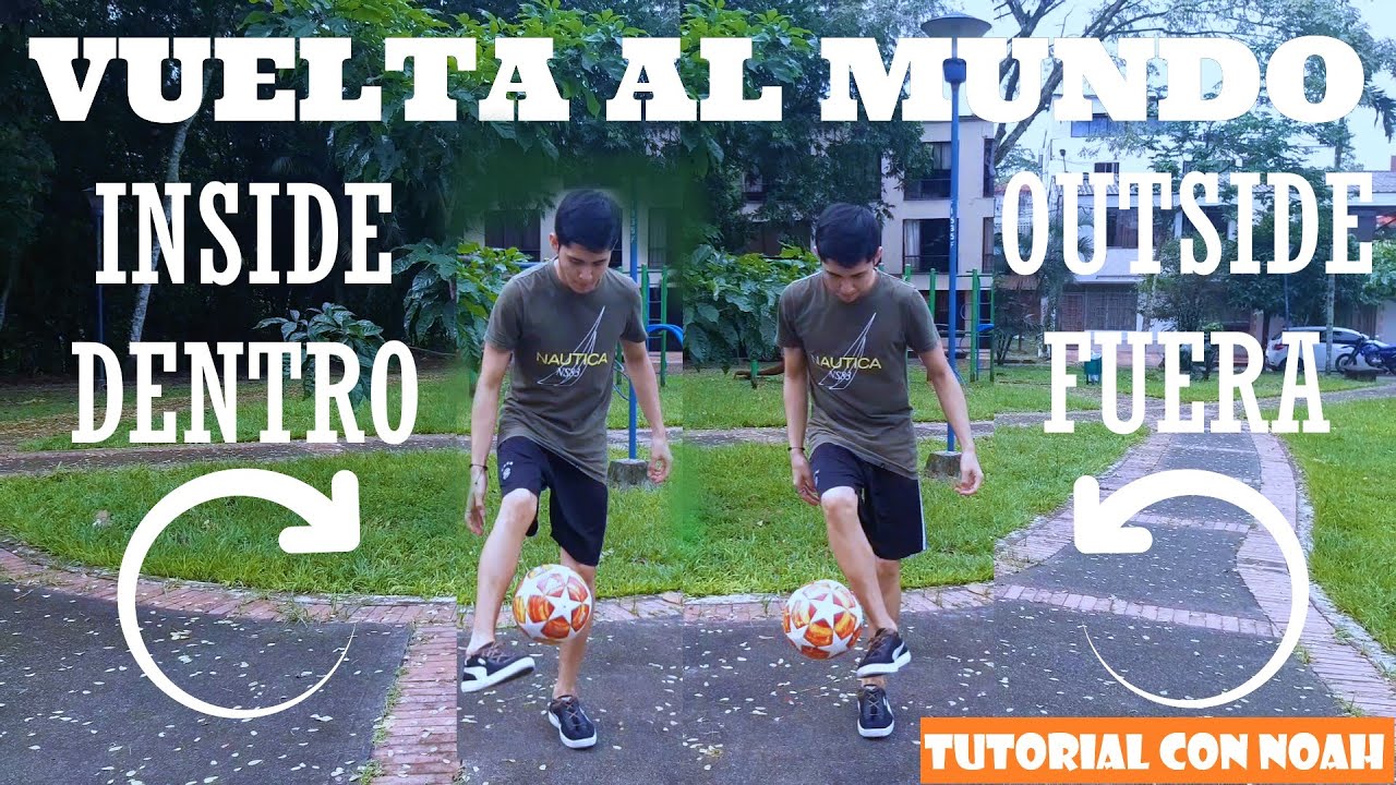 ️⚽️ Como hacer la VUELTA AL MUNDO 🌀😱 Para principiantes (Tutorial de football freestyle) En español
