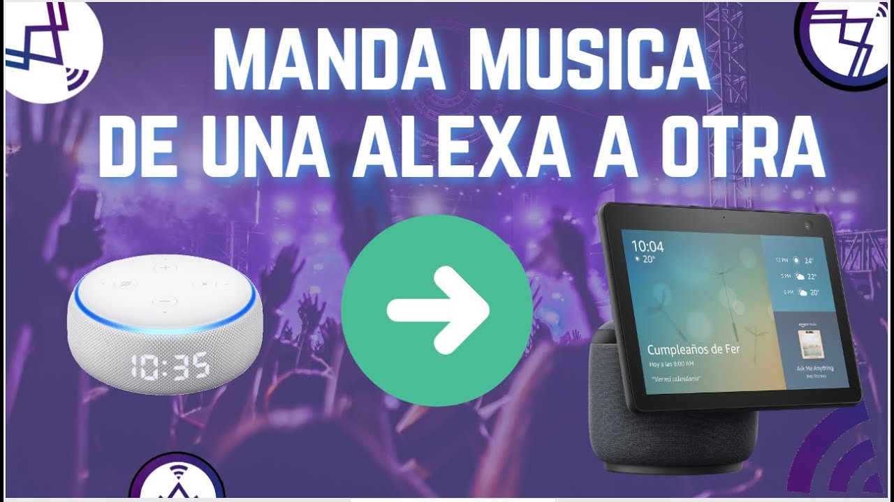Como mandar musica de una Alexa a Otra Alexa