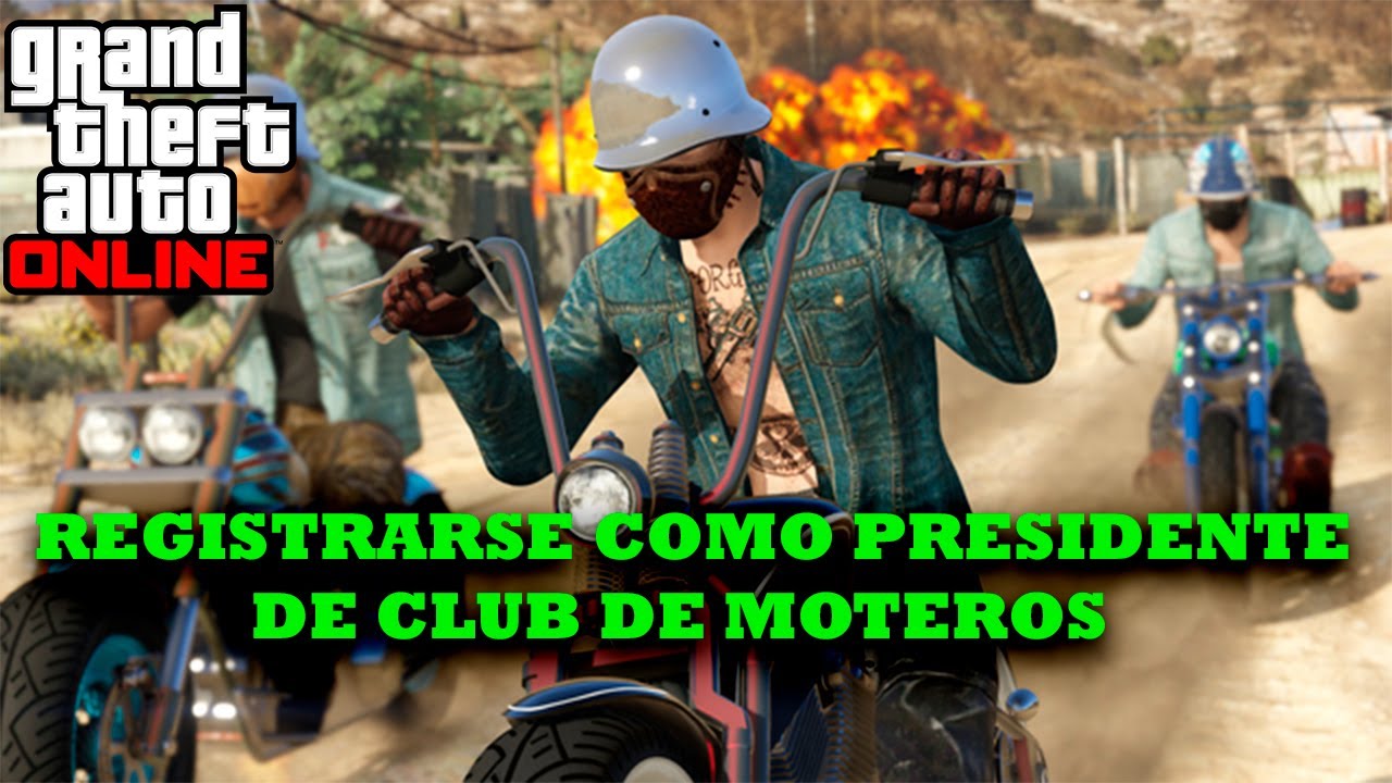 Como Ser el PRESIDENTE de Club de Moteros GTA V 🏍 - CREAR un Club de Motociclistas GTA V Online 😎