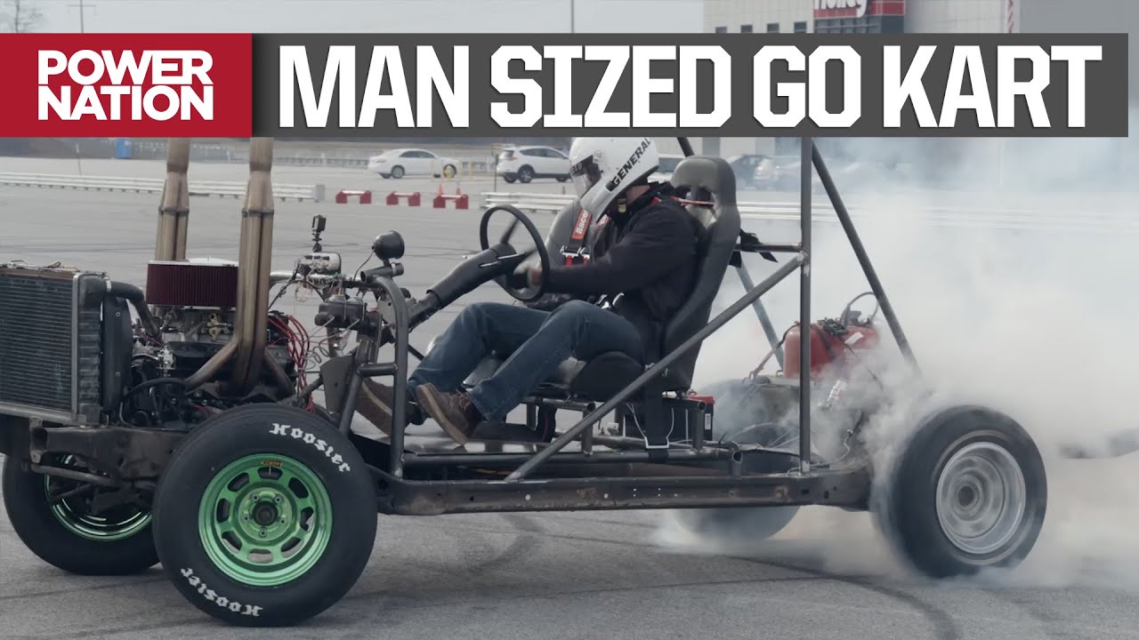 Construction d'un go-kart à taille humaine à partir d'un châssis lié à la casse - Carcass S1