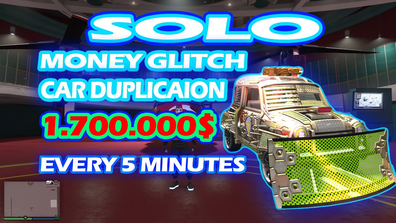 Duplication de voiture GTA 5 SOLO Money Glitch 1,7 M $ toutes les 5 minutes