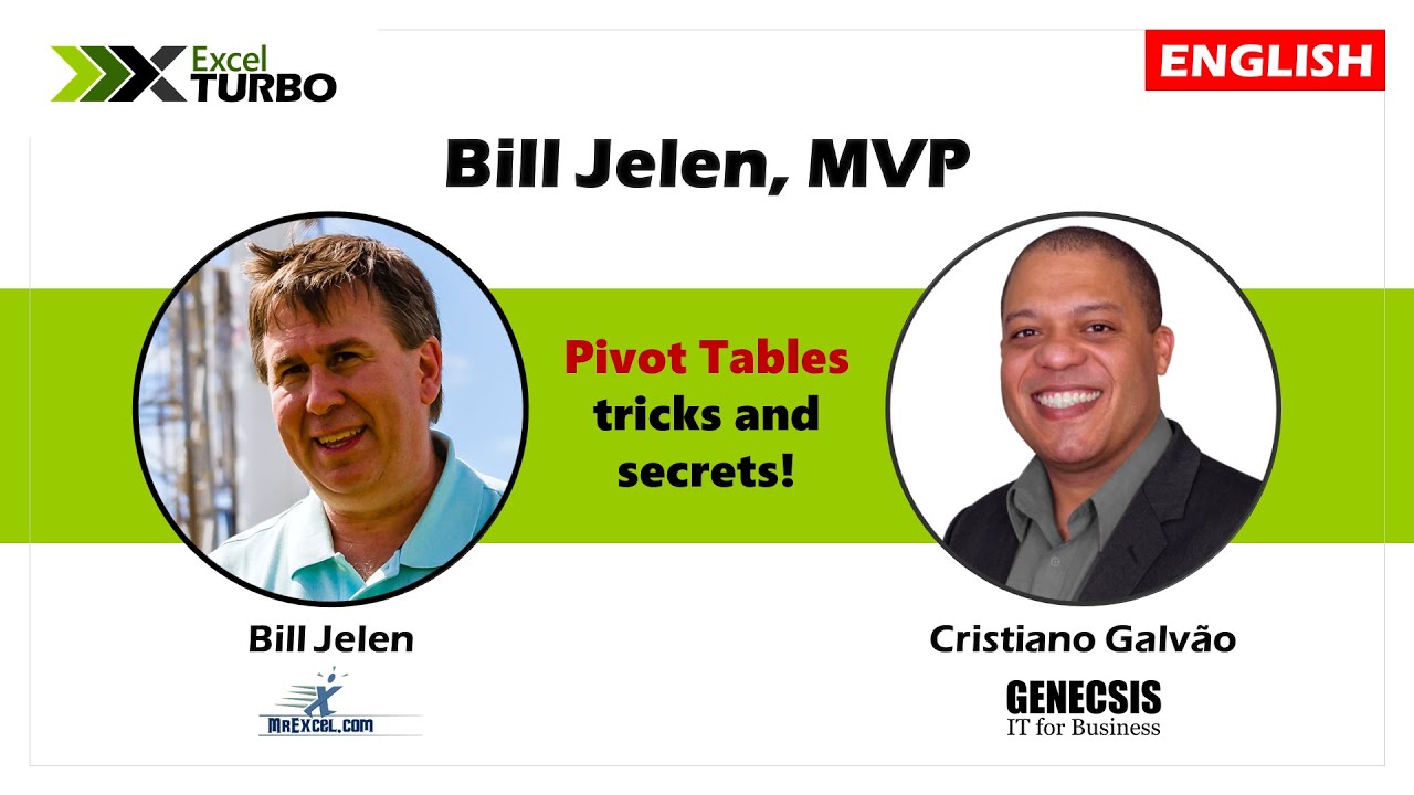 Excel Turbo with Bill Jelen MVP, from MrExcel!