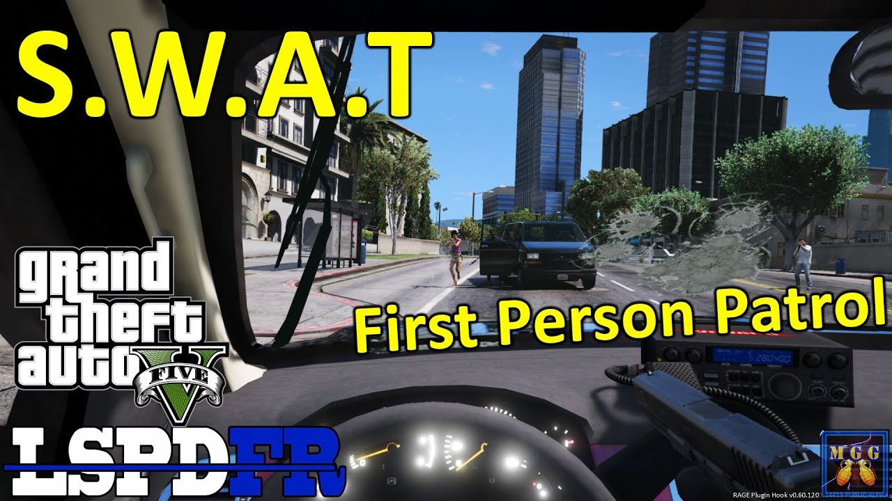 First Person POV S.W.A.T Patrol - Armored Suburban | GTA 5 LSPDFR Episode 272