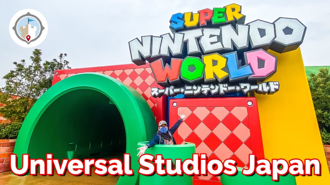 First Visit to Super Nintendo World at Universal Studios Japan | Mario Kart \u0026 Food