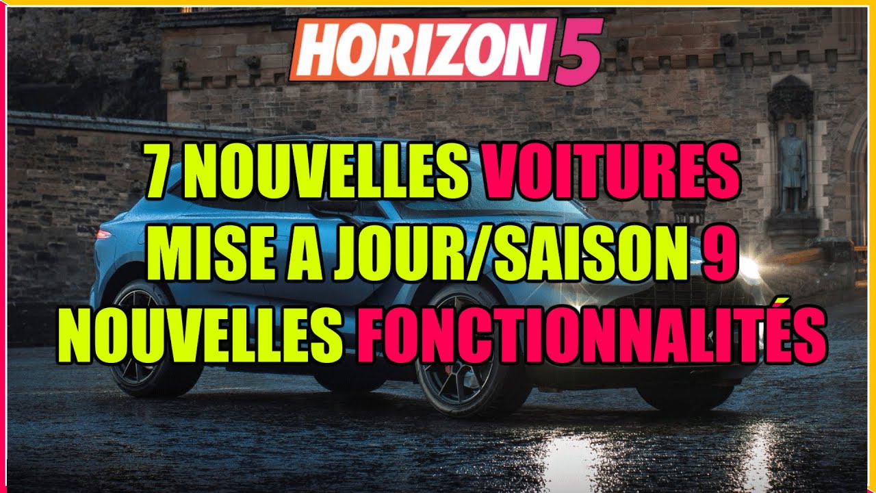 Forza Horizon 5: 7 NOUVELLES VOITURES POUR LA SAISON 9 !
