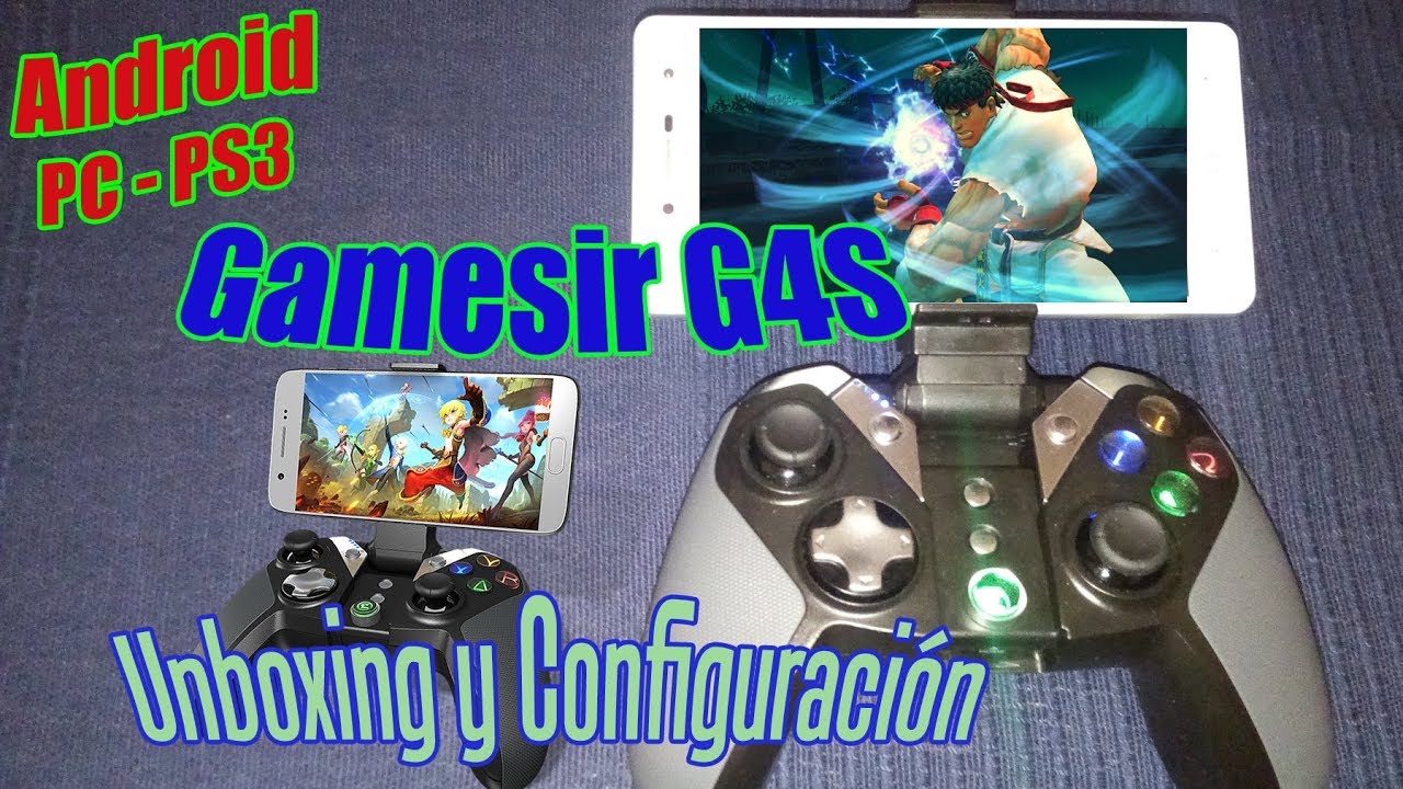 Gamesir G4s Android y PC / PS3 | Cómo configurar el mando Gamepad y Unboxing