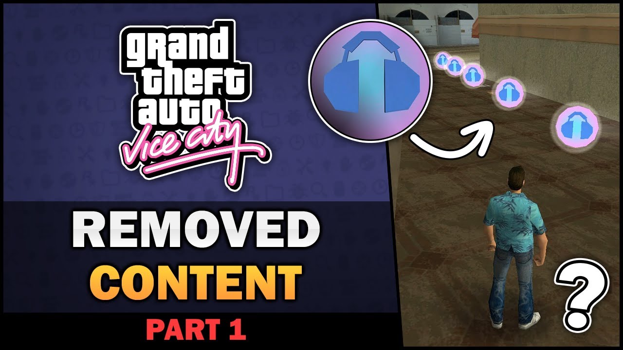 GTA VC - Removed Content [Part 1] - Feat. SpooferJahk