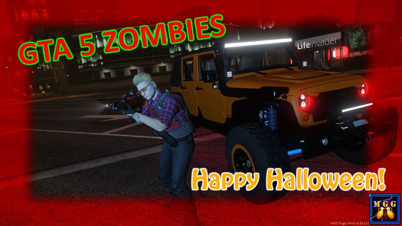 Happy Halloween 2018! | GTA 5 Zombie Mod Episode 1