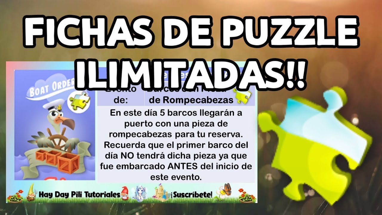 Hay Day - Fichas de puzzle ilimitadas!!