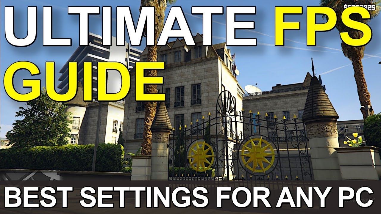 How to get MORE FPS in GTA V PC