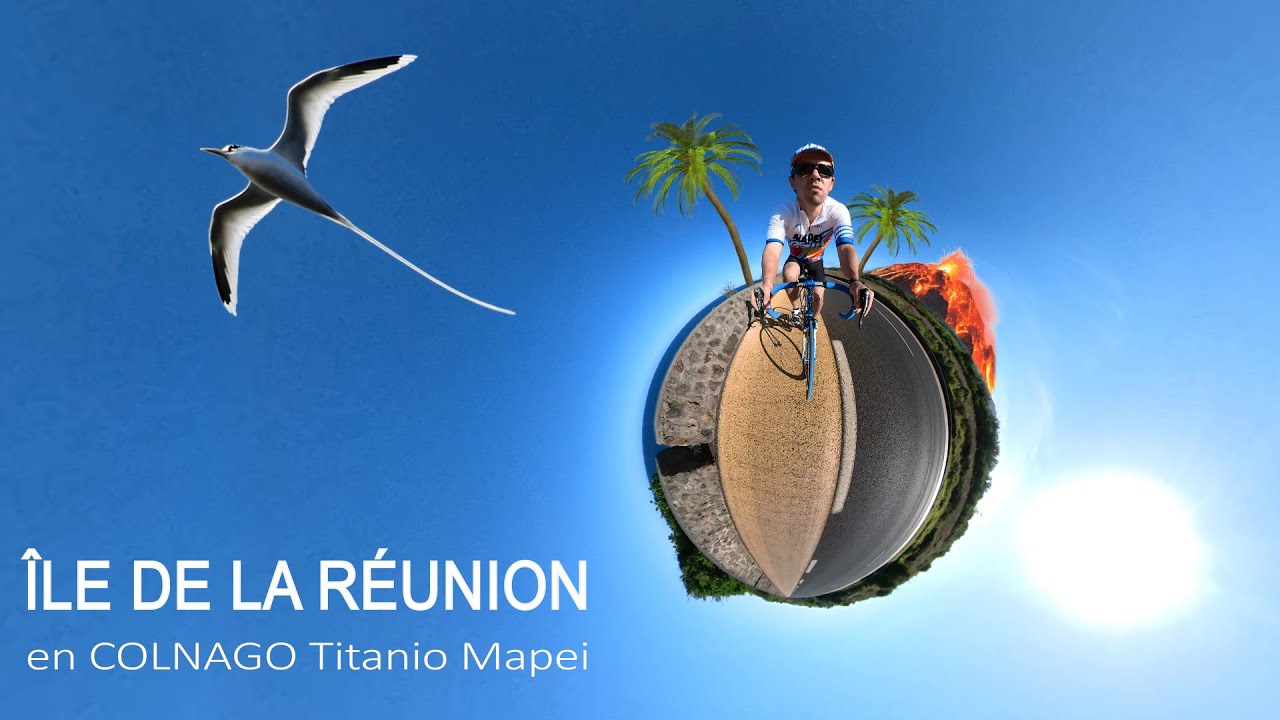 île de la Réunion en Colnago Titanio Mapei - Le Projet