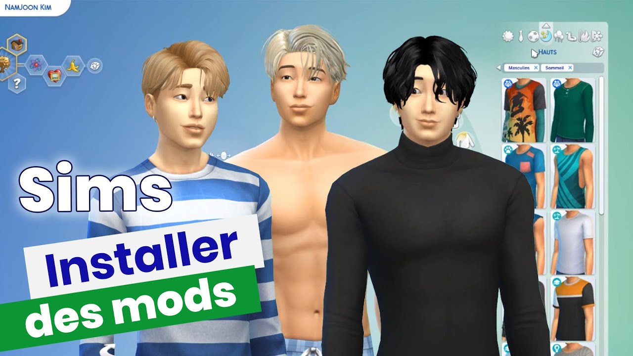 Installer des mods - Sims 4 - BTS #sims4 #sims4mods #sims4fr #bts